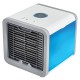 DPROMOT Air Cooler  3-in-1 Small Air Conditioning Appliances Portable Mini Air Cooler USB Personal Space Air Conditioner with 7 Colors LED Lights - B07FCRQHLF